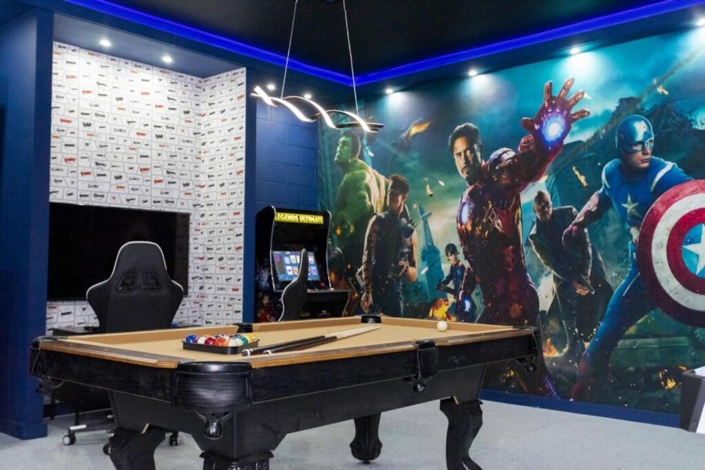 6 Bedrooms Pool And Game Room - 2 Miles To Disney 7817 Orlando Zewnętrze zdjęcie